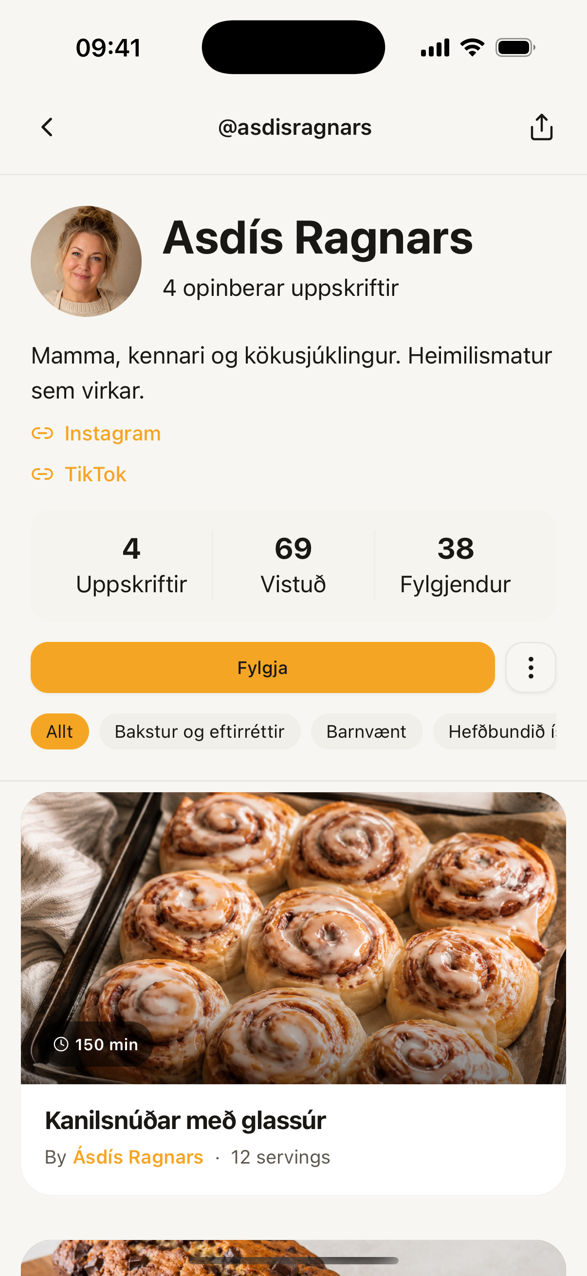 Prófíll kokks